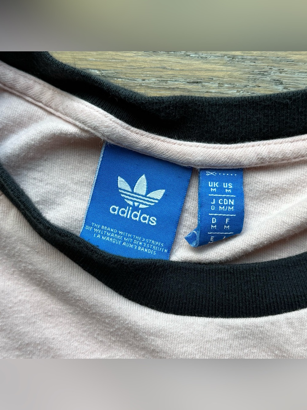 Adidas Salmon Ringer Tee - Picture 4 of 5